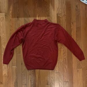 Red Sweater Women Size S